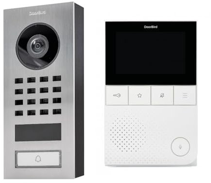 DoorBird D101S IP-Video-Türsprechanlagen-Kit und A1101 Videomonitor - Doorbird D101S KIT 2