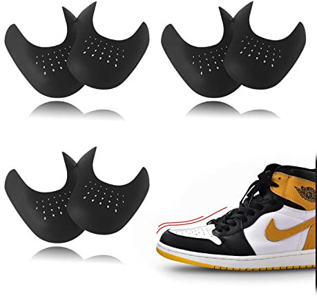 HONGECB 3 Paia Proteggi Scarpe Evita Le Pieghe, Leggere e Traspiranti, Evitare Che Le Scarpe Sneaker Pieghino La Rientranza, Protezioni Contro Le Pieghe delle Scarpe, Tagliata liberamente