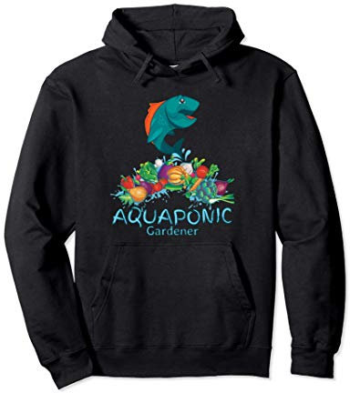 Jardinier aquaponique Jardinage alternatif Aquaponie Sweat à Capuche