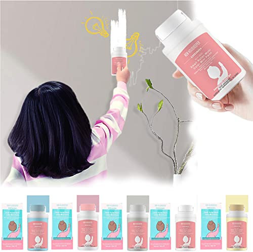 Nupaque Wandreparatur Rollbürste, Weiße Wand Kleine Roller Pinsel Farbe, DIY Wandfarbe Reparatur Wandpaste, Umweltschutz Graffiti Schmutzige Abdeckung Wandrenovierung, Weiss, 3 Packung