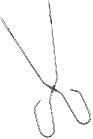 Alipis BBQ Tongs Medium Stainless Steel Food Serving Tongs Kitchen Cooking Clamp Tool for Grilling and Buffet Use with Heat-Resistant Grip