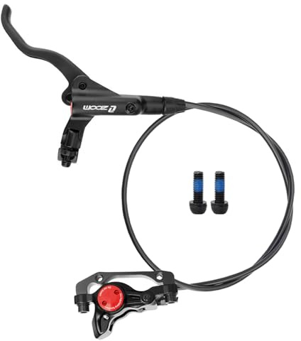 HAIKS Zoom HB875 Hydraulic Disc Brakes Set, Black, Mountain Bike Right Front 800mm, Adapter Fit EBike Fat Bike Bicycle Accessories for Mountain Bike, Road Bike