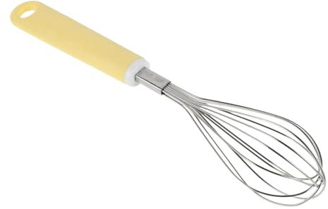 KICHOUSE Semi Automatic Hand Whisk Egg Beater Whisk for Baking Mixing Manual Ergonomic Handle for Kitchen Use