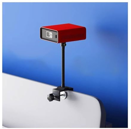 lskdnrufh Projector Stand - Foldable Desktop Headboard Mount for Projectors up to 1.8kg - 360° Adjustable Direction