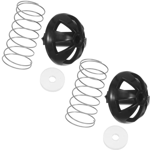 Hemobllo 2 Set Kit Ricambi Molla e Tappo Inferiore in Silicone e Plastica per Macchina da Caffè, Accessori per Caffè per Uso Domestico e Professionale, Durata e Facilità di Manutenzione
