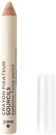 Avril Crayon Fixateur Sourcils Bio Transparent - 4 g - Fixe et Discipline les Sourcils - Huile de Ricin Bio, Huile de Jojoba Bio & Cire de Carnauba - Certifié COSMOS Organic - Fabriqué en France