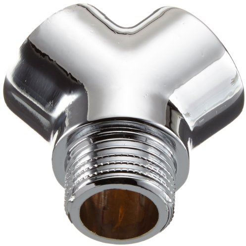 SCHELL 444020699 Gabelstück , Y-Stück , Messing Gabelstück für einfache Zapfstellen , DN 15 G 1,2 AG x G 1,2 IG x G 1,2 IG, Chrom