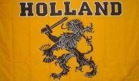 Holland Niederlande Fahne Flagge oranje mit Löwen Posterfahne Grösse 1,50x0,90m - FRIP –Versand®