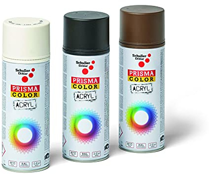 Schuller Eh'klar RAL 9001M Matt 400 Milliliter Spray Paint, Creme Matt