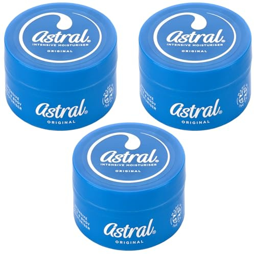Astral Three Packs of Astral Cream x 50ml