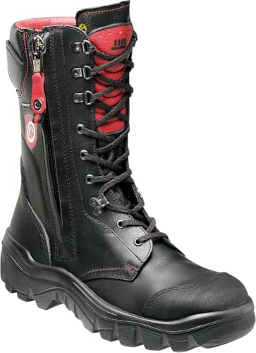 Bota de bombero STEITZ Secura FIRE FIGHTER GORE II S3, negro/rojo, amplitud XB, tamaño 42