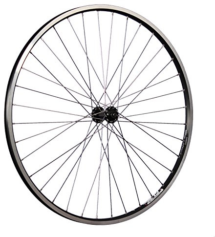 28 Zoll Vorderrad Ryde Zac19 Hohlkammerfelge Shimano Cues QC400 Disc/V-Brake schwarz