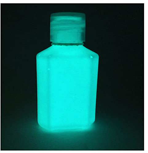 Im Dunkeln leuchtende Acrylfarbe, 30 ml, Farbe wählbar, aqua, 30ml (1 fl oz)