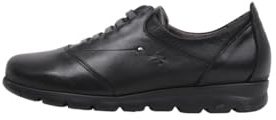 Fluchos Susan Zapatos de Cordones Derby, Mujer, Negro (Sugar Nobuck Negro Negro), 39 EU (5.5 UK)