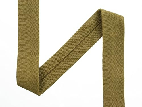 Das hüpfende Komma 1m Jersey-Schrägband Farbe beige Uni