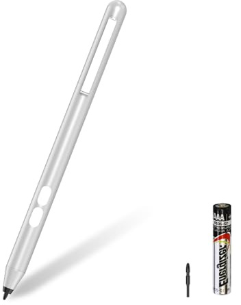 Pen for Microsoft Surface, Surface Pro 11/10/9/8/X/7+/7/6/5/4/3/Surface 3, Surface Go 4/3/2/1, Surface Laptop/Studio/Book 5/4/3/2/1 with Palm Rejection, 1024 Levels Pressure, 2500h Working Hours