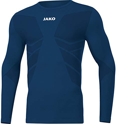 JAKO Herren Longsleeve Comfort 2.0, Navy, M