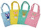 Hooin Lot de 4 sacs-cadeaux en toile de jute pour Pâques – Sachets assortis pour friandises, fêtes, remplissage d'œufs et garniture de paniers. (Combinaison A)