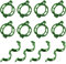 200PCS Plant Support Clips,Tomato Plant Support, for Climbing Plants,Plant Clips for Climbing Plants Garden Plant Supports (200, Green)