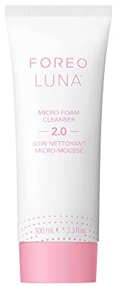 FOREO LUNA Micro-Foam Cleanser 2.0 – ansiktsrengöring – vitamin E – aminosyror – pormaskborttagare – porrengörare – sminkborttagning – rengöringsskum ansikte – vegansk – ansiktsvård