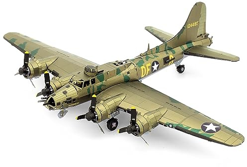 Metal Earth B-17 Flying Fortress Color 3D Metal Model Kit Fascinations