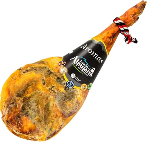 LalolaGourmet - Paleta Serrana Gran Reserva (5.5/6 kg) Curacion Natural 100% Sin Gluten y Baja en Sal I Paletilla de Jamon Serrano - Pata Delantera