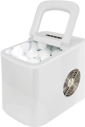 Gelatiera elettrica portatile da bancone, per fare il gelato veloce in 6 minuti, ultra silenziosa, adatta per case e cucine