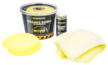 Chamäleon Premium 9H Keramik Versiegelung 50ml Set Liquid Elements Ceramic Lack Shield Beschichtung