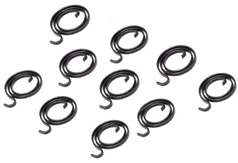 Ressorts de Poignée de Porte, Ressorts de Rechange pour Poignées de Porte, pour Remplacement de Pièces de Poignées et Serrures, 10 Pièces