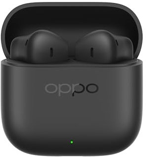 OPPO Enco Buds3 Écouteurs True Wireless, 42h d'autonomie, Pilote Dynamique de 12,4 mm, BT 5,4, Commandes tactiles, Annulation du Bruit Passif, Android et iOS, IP55, [Version Italienne], Noir