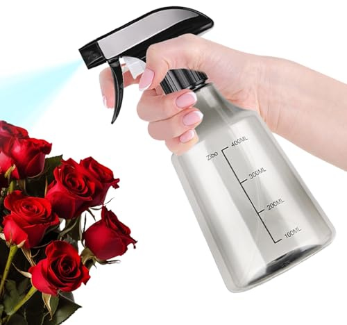 Furtryvl Flacons pulvérisateurs | Flacon pulvérisateur de brume de jardinage – 500 ml – Récipient vide de solution de nettoyage avec réglable pour soins d'animaux de compagnie, voyageurs