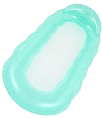 FRCOLOR Aufblasbare Pool Liege Hängematte Wasserliege Schnell Aufblasbar Kompakt Poolzubehör für Erwachsene und Grün