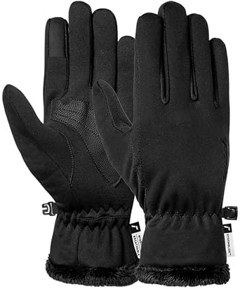 Reusch Liberty Damenhandschuhe mit STORMBLOXX & Touch-TEC – Winddichte, Wasserabweisende Softshellhandschuhe für Alltag, Outdoor, Joggen & Fahrrad – Atmungsaktiv, warm, touchscreenfähig
