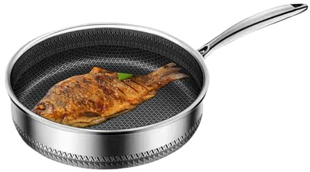 Padelle antiaderenti | Padella antiaderente per bistecca – Utensili da cucina per cucinare scottare soffriggere frittata frittata pesce bistecca pancake casa