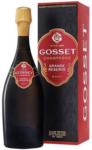 Gosset - Champagne Brut Grande Réserve mit etui - 75 cl