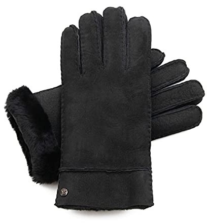 Hand Gewand by Weikert Lammfellhandschuhe aus spanischem Merino-Lammfell, extra weich, handgenäht, Herren Damen, Lederhandschuhe, Lammfell, warm gefüttert