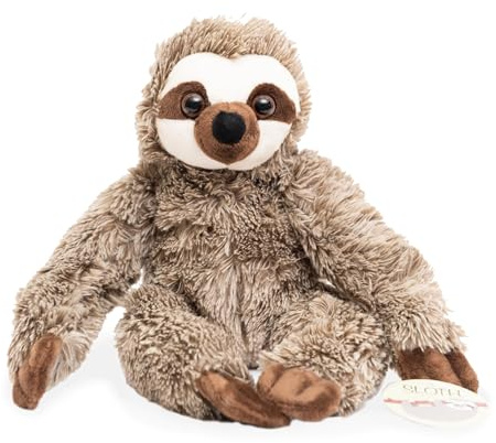 KandyToys Cuddly Soft Stuffed Animal Sloth | Toddler, Kids, Boys & Girls Stuffed Toy | 30cm Plush