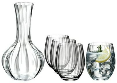 RIEDEL Juego de cristalería y decantador para bebidas frías (5515/30)
