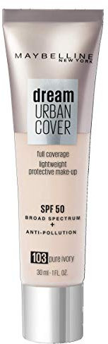 Maybelline Dream Urban Cover SPF50, 103 Pure Ivory, 30 ml (Pack of 1)