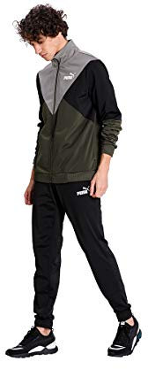 PUMA Herren Cb Retro Track Suit Cl Trainingsanzug, Forest Night, M