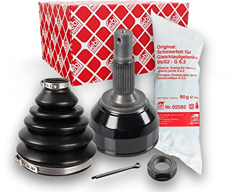 Febi bilstein Jeu de joints arbre de transmission 171644 156mm 2,5kg 96mm | Compatible avec: CITROËN JUMPY II, JUMPY II Kasten, JUMPY II Pritsche/Fahrgestell, FIAT SCUDO Bus, SCUDO Kasten