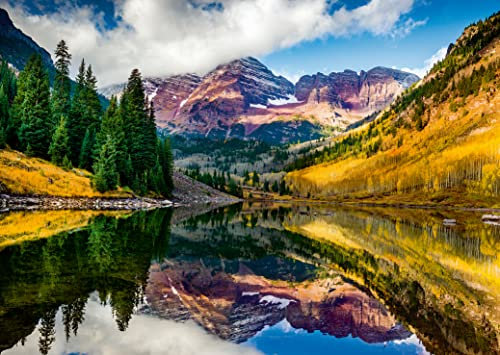 Ravensburger Puzzle - Aspen, Colorado - 1000 Teile Puzzle, Beautiful Mountains Collection, für Erwachsene und Kinder ab 14 Jahren