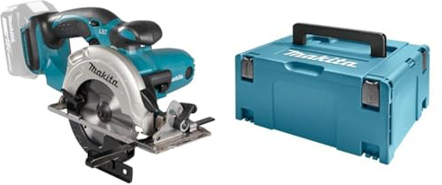 Makita DSS501Z 18V Li-Ion LXT 136mm Circular Saw - Batteries and Charger Not Included & 821551-8 Makpac Connector Case Type 3