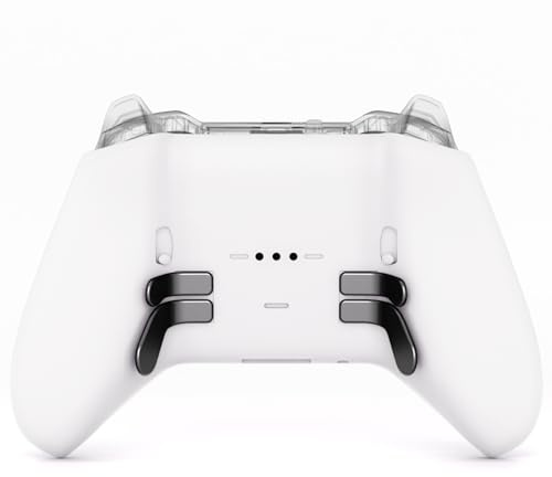 eXtremeRate Custom Back Shell Replacement for Xbox Elite Series 2 Controller, Elite Series 2 Core Wireless Controller - White