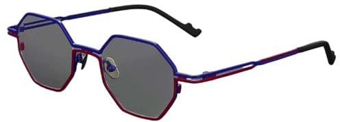 EYPKPL Moderne Brillengestelle, Titan-Brillengestelle, quadratisch, zweifarbig, Spleißen, klare Gläser, Brillengestelle, leichte Brillen, Unisex