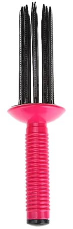 Pettine arricciacapelli – Rullo per capelli senza calore | Pettine arricciacapelli per capelli flluffy, pettine portatile per lo styling dei capelli, strumento per viaggi, hotel, salone e casa