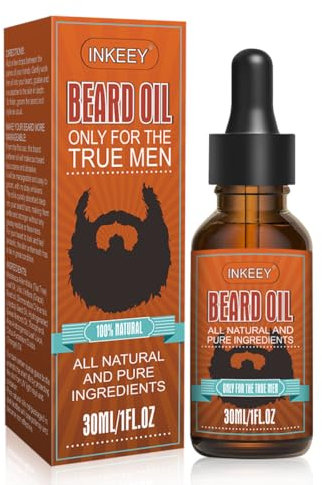 Aceite para Barba Hombre,Cuidado de la Cara y la Barba,suero para el crecimiento de la barba,estimula el bigote crecimiento del,aceite suavizante para barbas largas y rebeldes, nutrir la barba,30ml