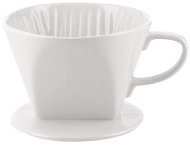 Taza de filtro de café de cerámica reutilizable, cafetera cónica de descarga manual, taza de filtro de goteo individual