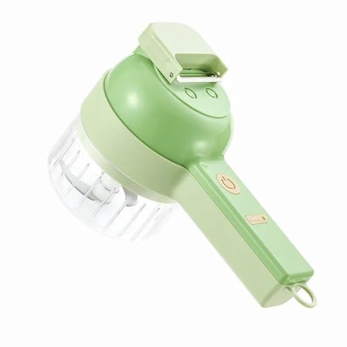 Affettaverdure, affettaverdure, affettatrice multifunzione, affettatrice elettrica portatile per verdure e alimenti 4in1 - ROTOCHOP