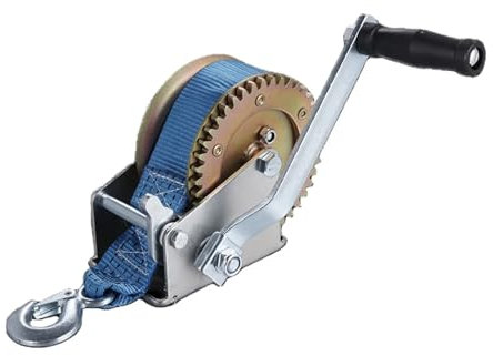 Manual Hand Crank Winch Hand Winch 1200lbs Portable Light Duty Small Hand Winch Manual Boat Winch